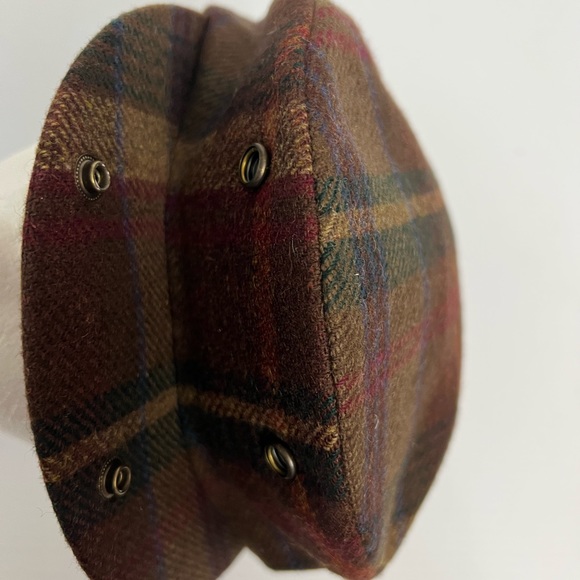 SCALA CLASSICO HAT men’s Sz M plaid - Picture 4 of 7